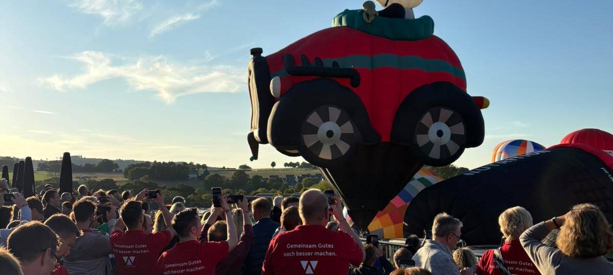 Warsteiner Internationale Montgolfiade: Zwischenbilanz