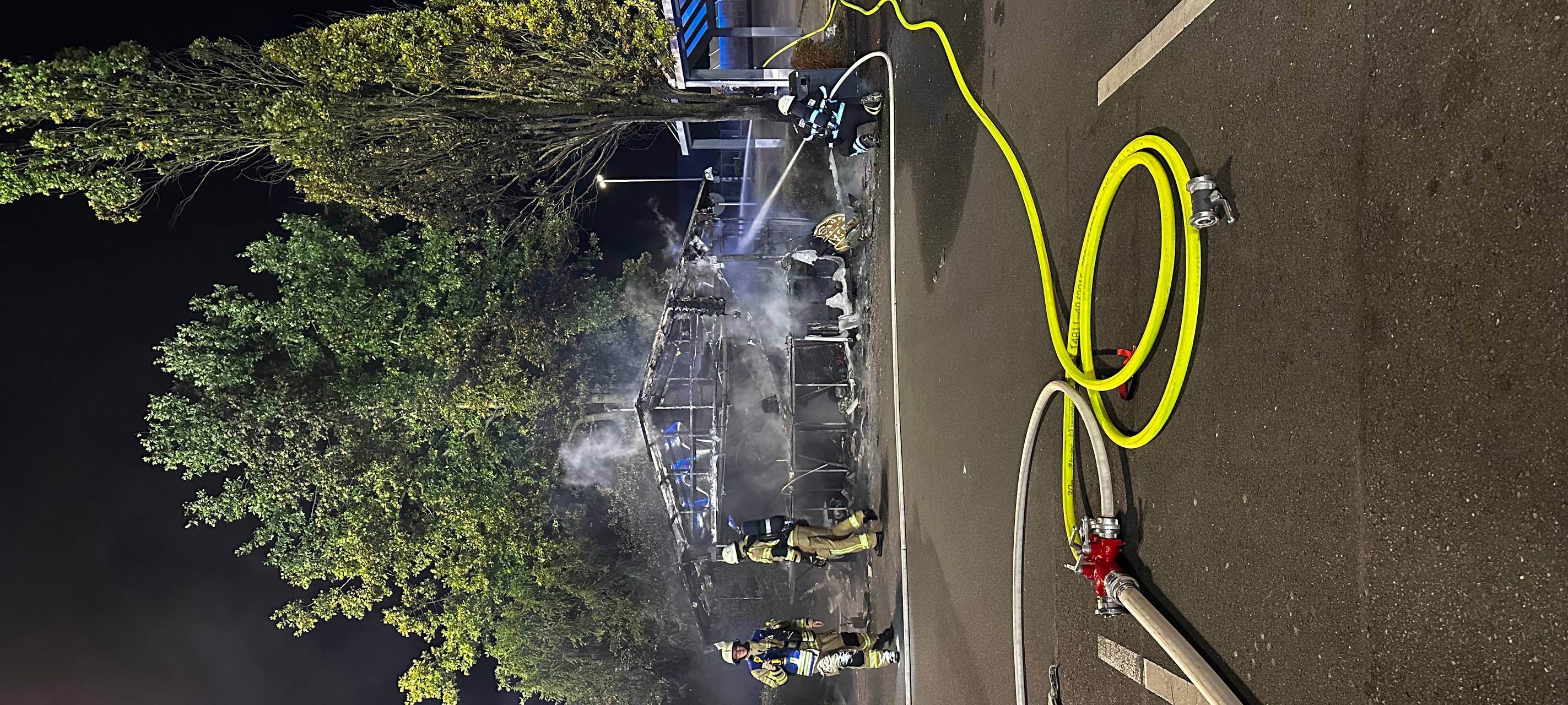 Imbissstand in Soest vollständig abgebrannt