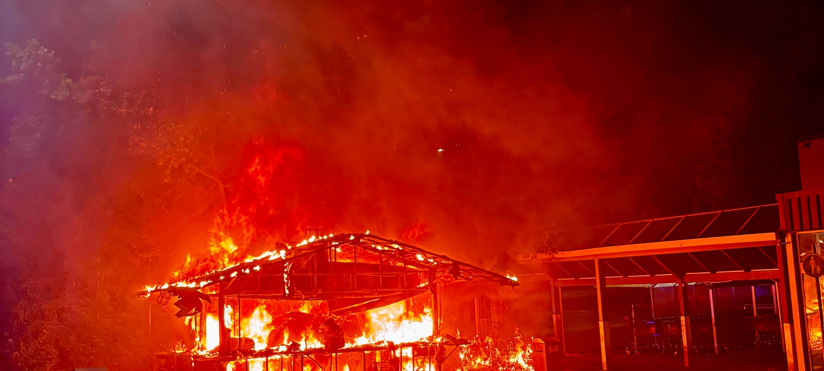 Imbissstand in Soest vollständig abgebrannt