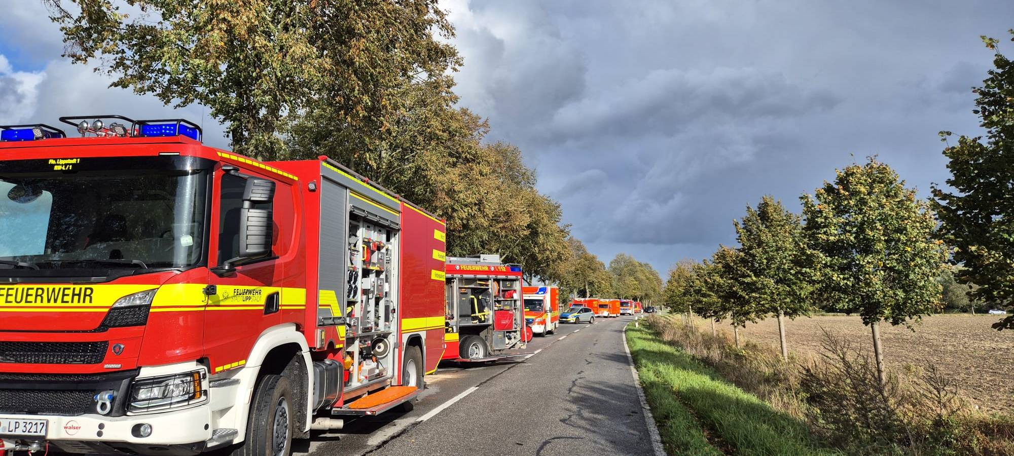 Tödlicher Verkehrsunfall bei Lippstadt: Zwei Tote, zwei Verletzte