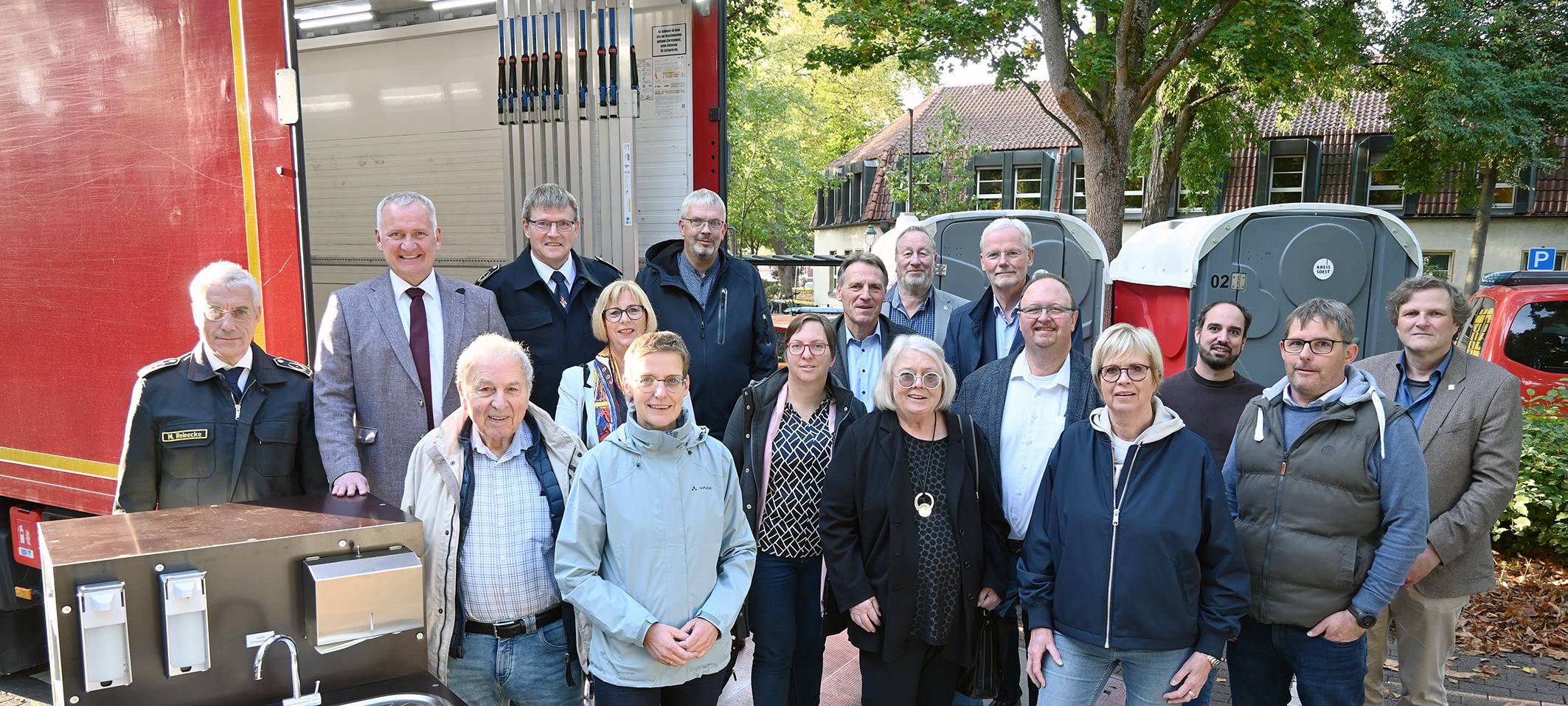 Neuer Gerätewagen für Feuerwehren im Kreis Soest