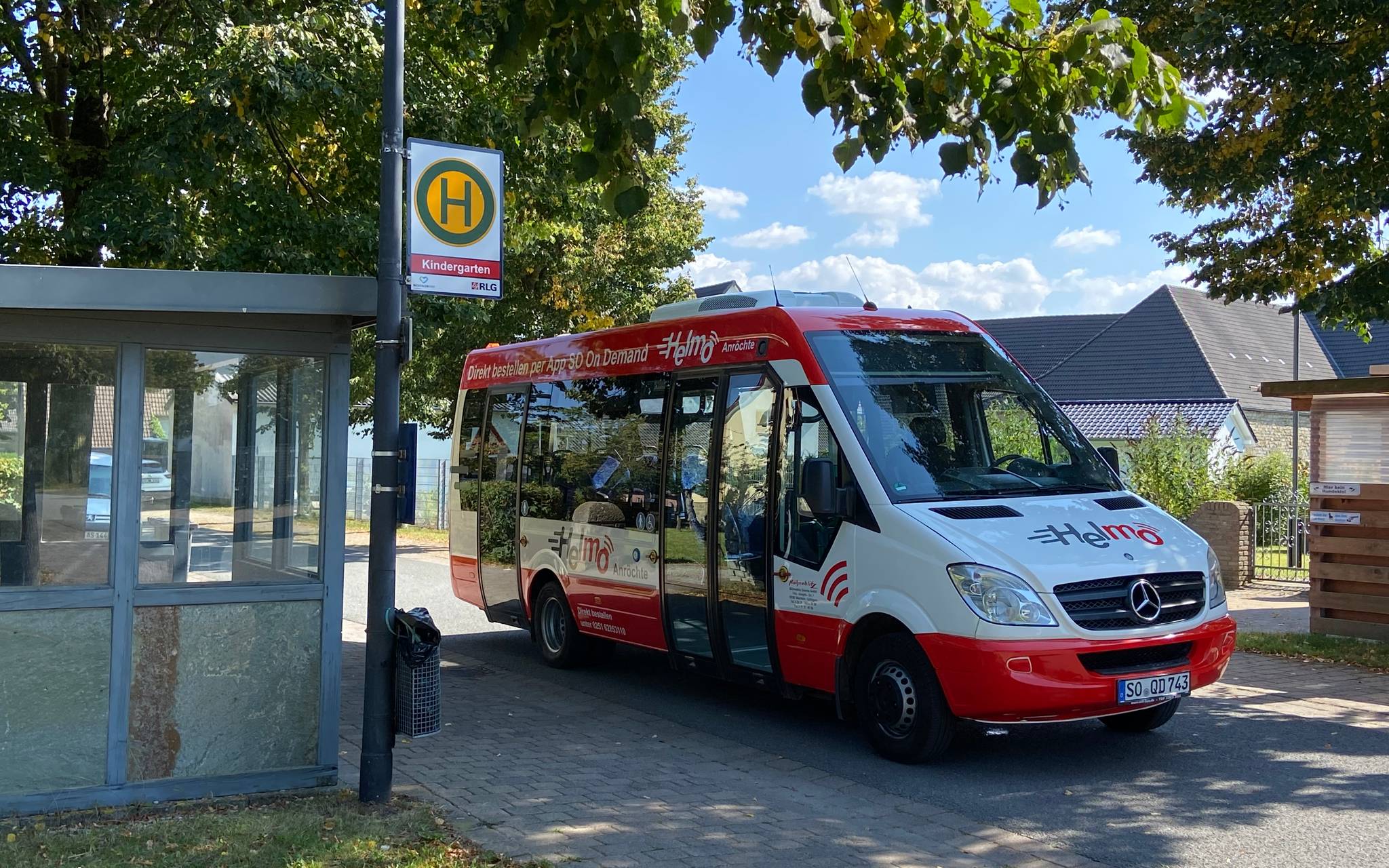 On-Demand-Bus Helmo: Jetzt auch in Werl und Wickede