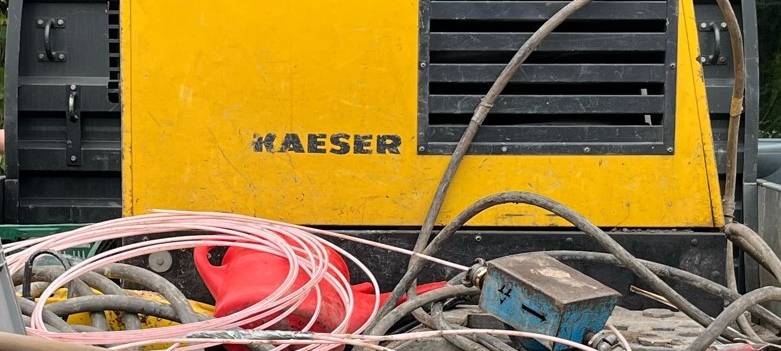 Die Polizei hat unter anderem einen LKW ohne Ladungssicherung angehalten.