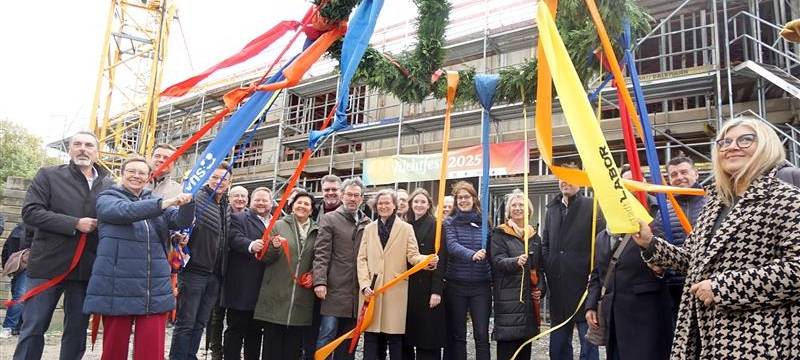 Soest feiert Richtfest: Digitales Zentrum wird 2026 eröffnet