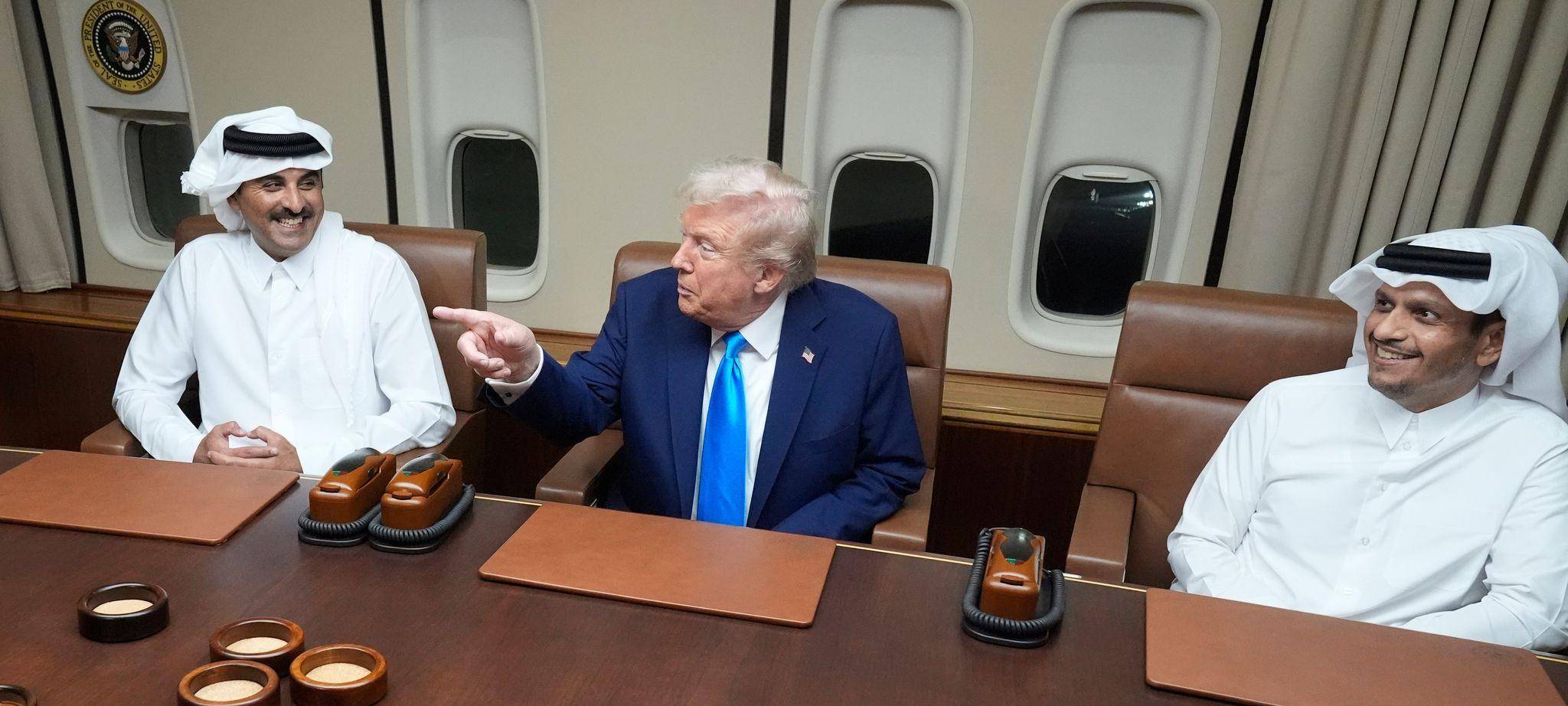 US-Präsident Trump in Katar