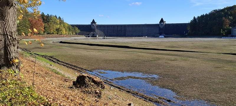 Möhnesee: Nach zwei Monaten kehrt Wasser zurück