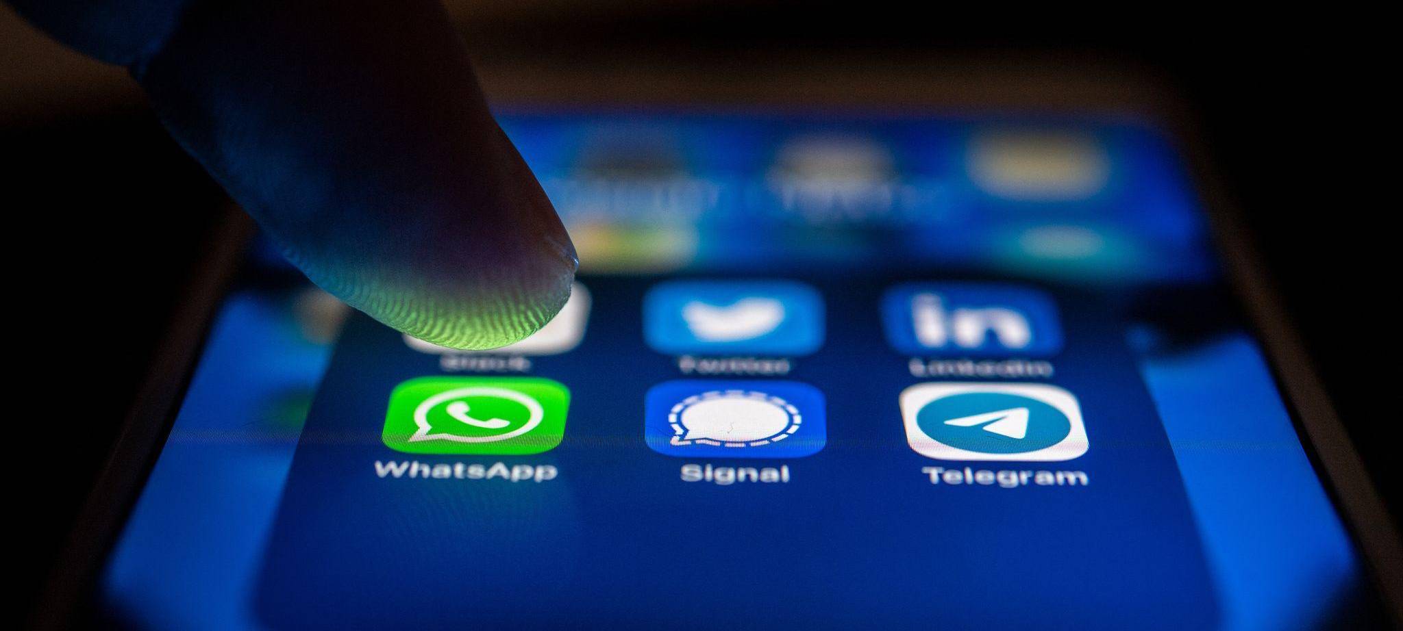 Messengerdienste auf einem Smartphone