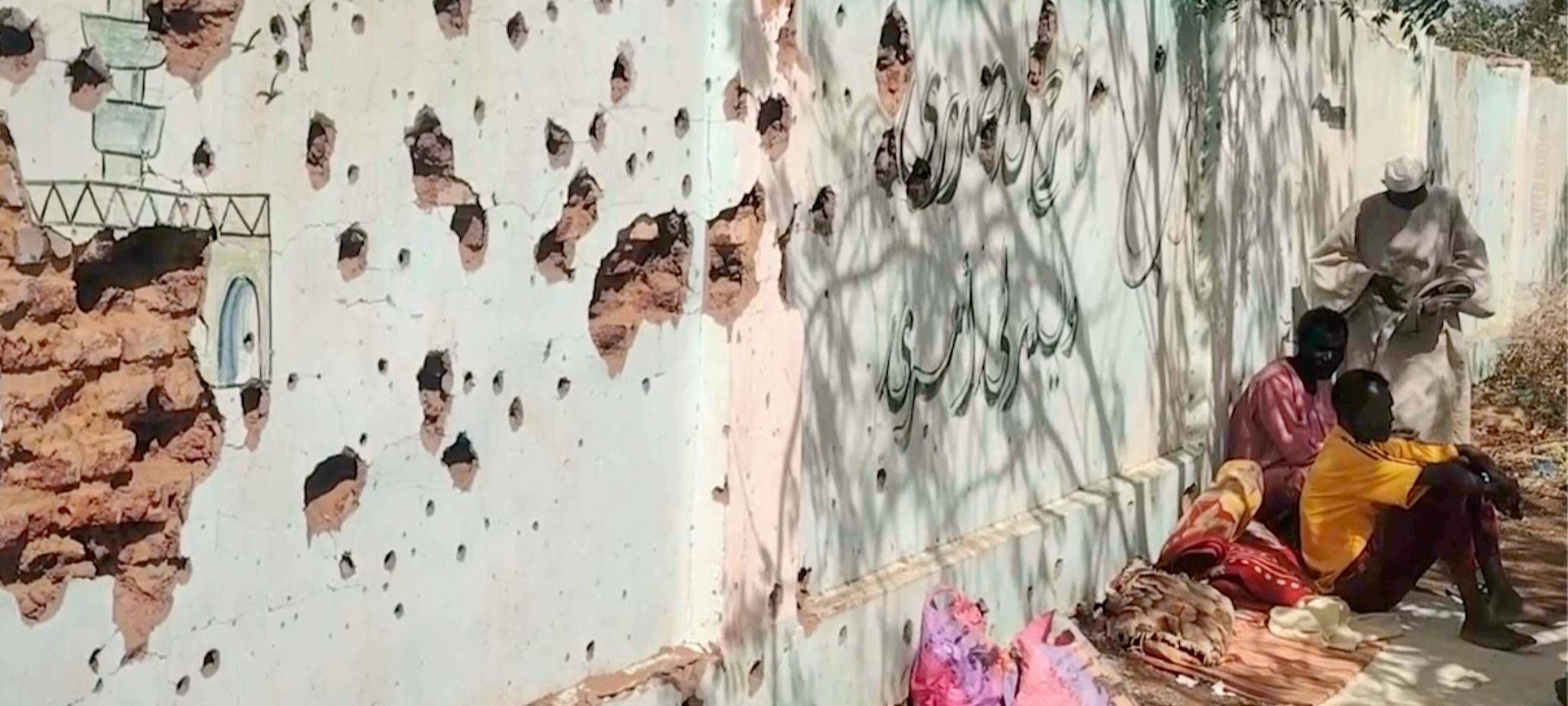 Vertriebene Sudanesen