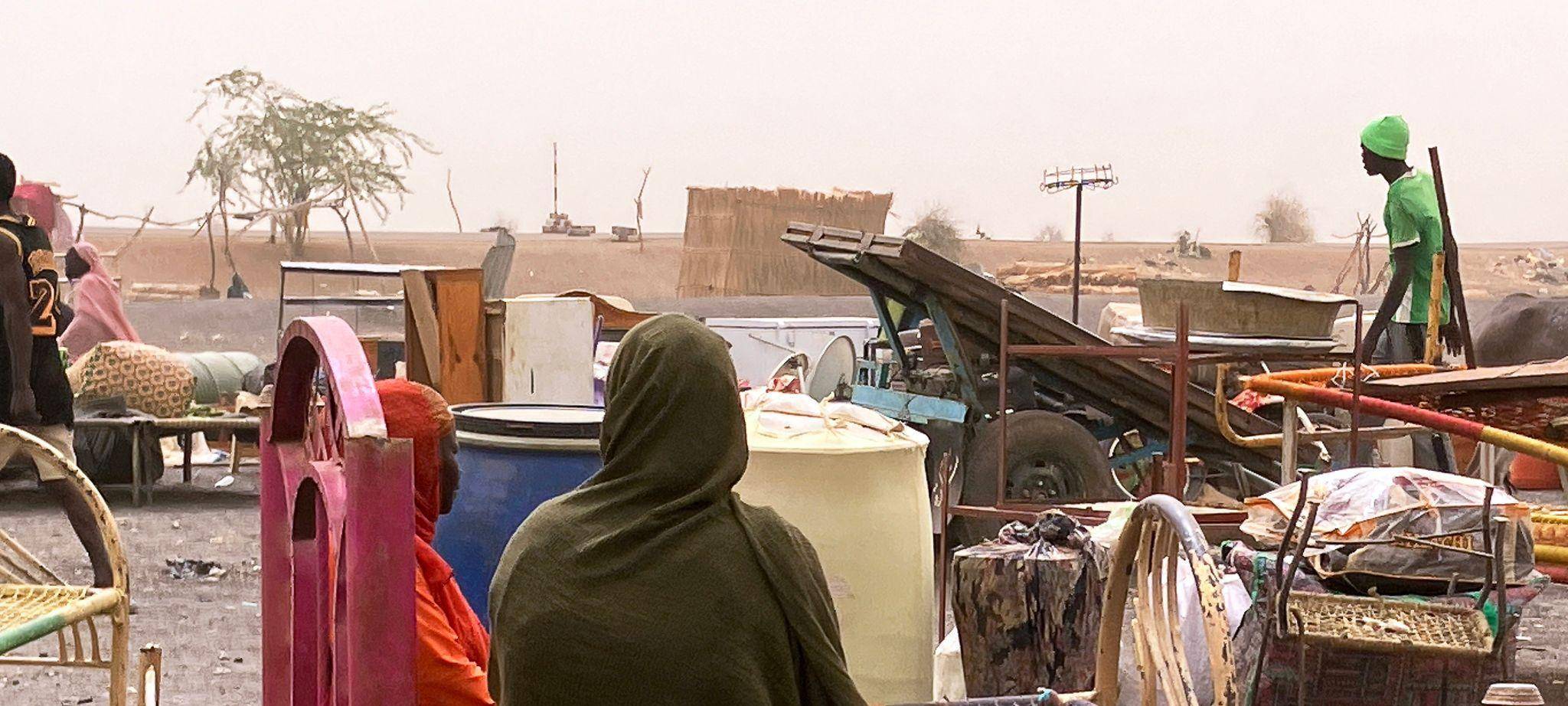 Flüchtlinge aus dem Sudan