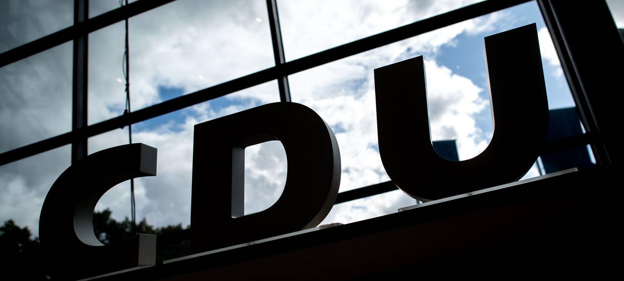 CDU-Gruppe fordert Kurskorrektur