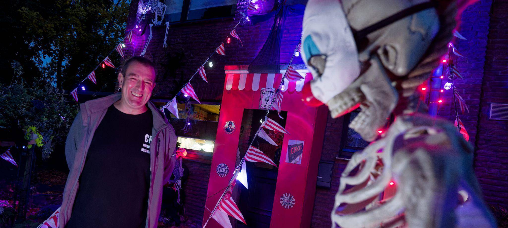Besuch in Horror-Haus in Duisburg bei Halloween-Fan Sven Wagner