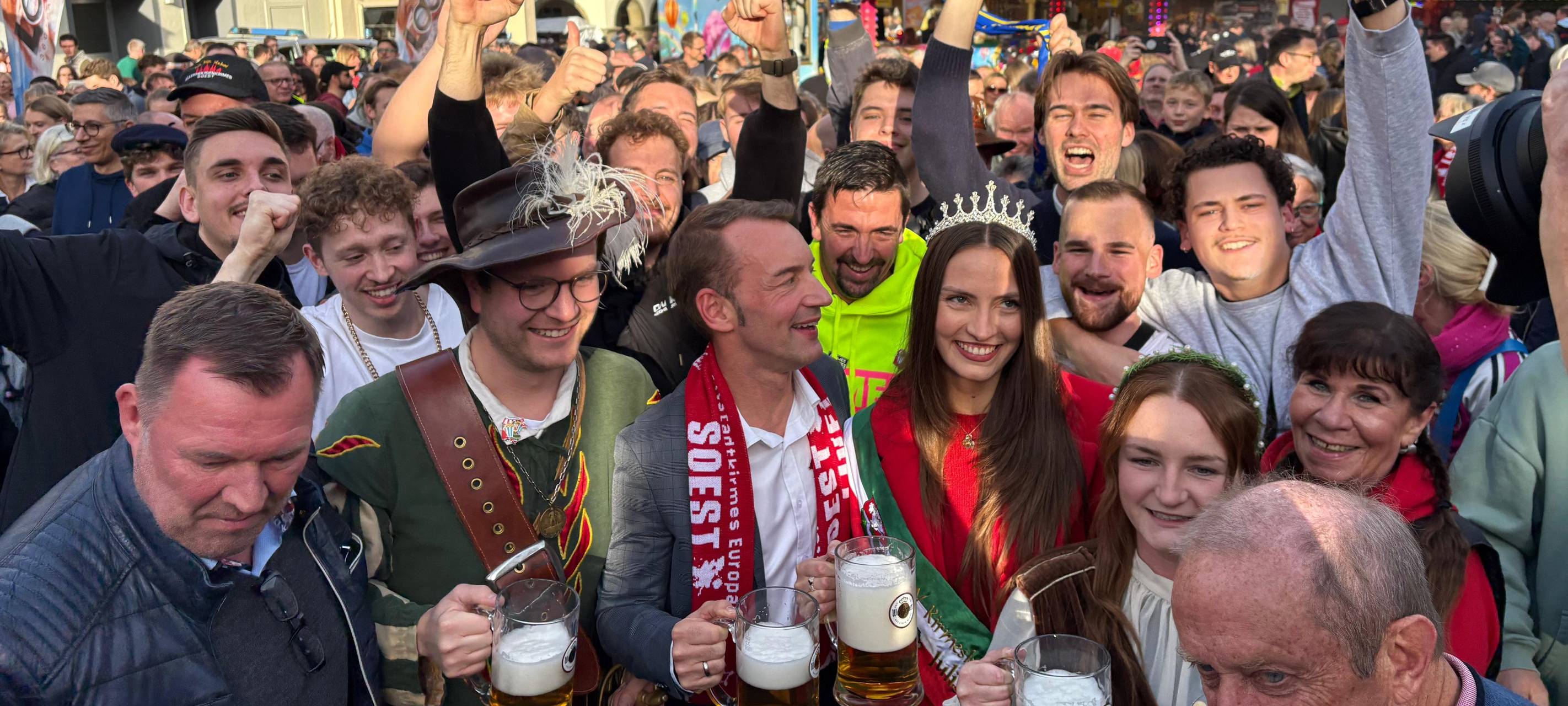 Friedlicher Start der 687. Soester Allerheiligenkirmes