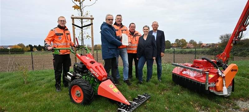 Geseke fördert Artenvielfalt mit neuer Mähtechnik