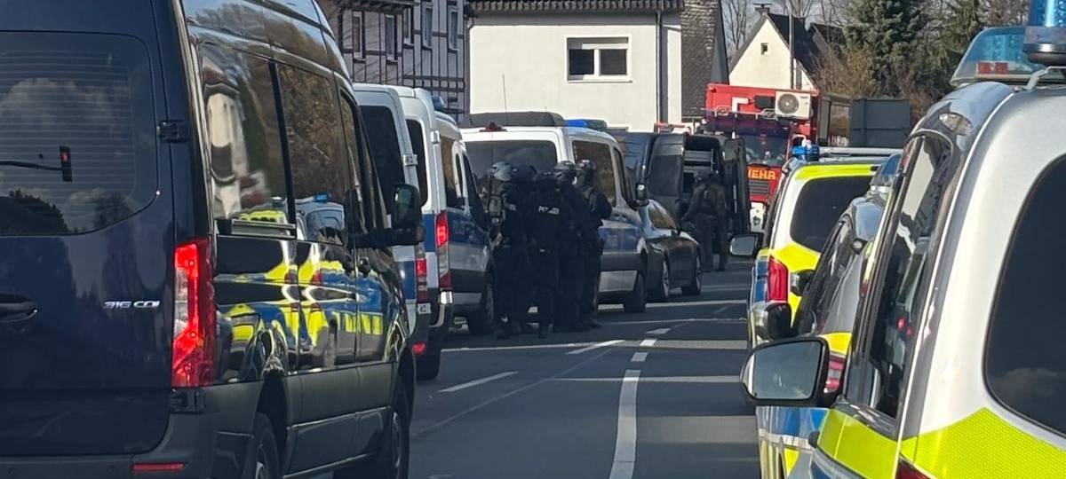 Großeinsatz am LWL-Berufsbildungswerk Soest