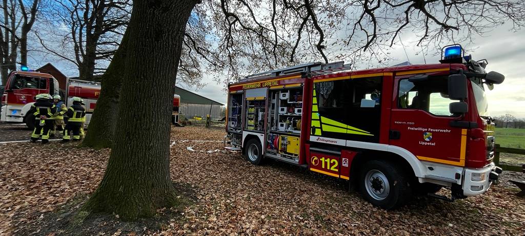 Feuerwehr Einsatz: Kaminbrand Herzfeld