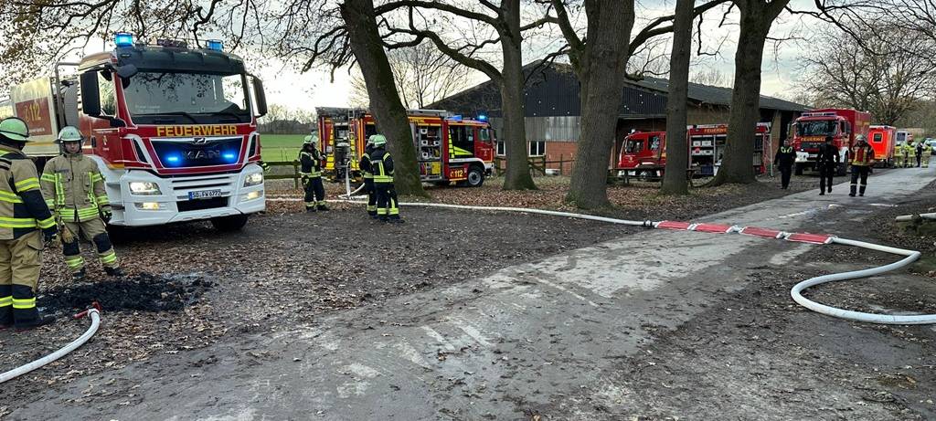 Feuerwehr Einsatz: Kaminbrand Herzfeld
