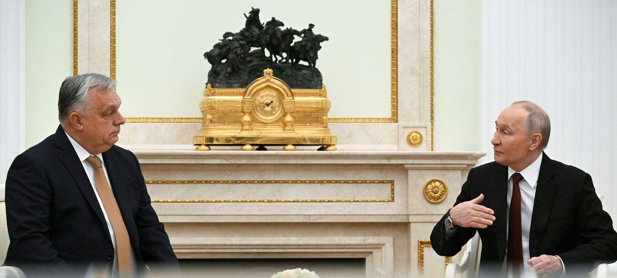 Ungarns Regierungschef Orban trifft Putin in Moskau