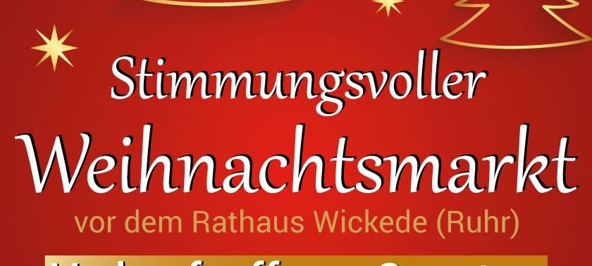 Barrierefreies Vorglühen in Wickede zum Weihnachtsmarkt