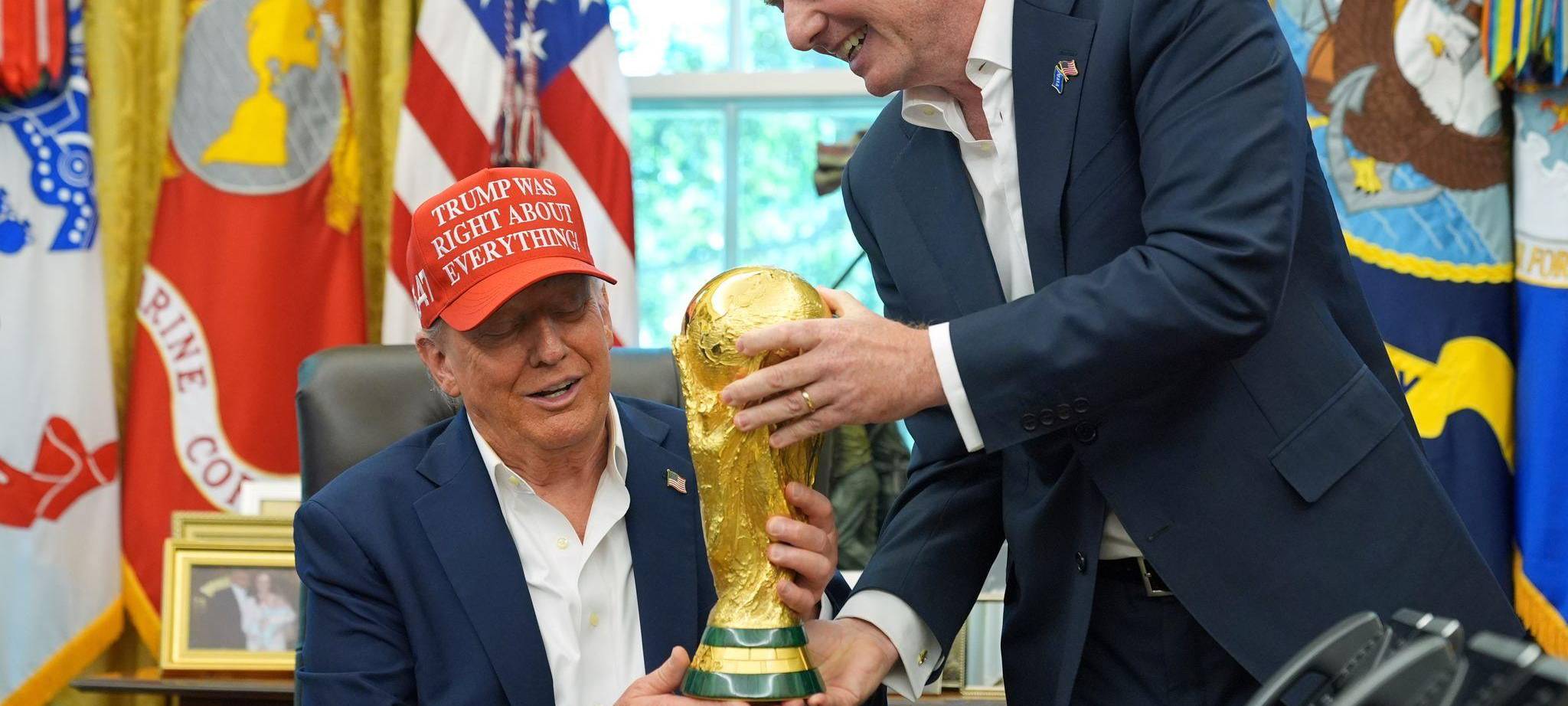 Donald Trump und Gianni Infantino