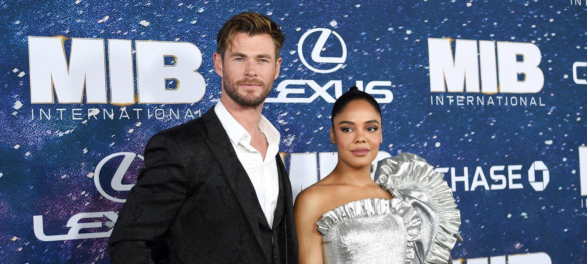 Chris Hemsworth und Tessa Thompson