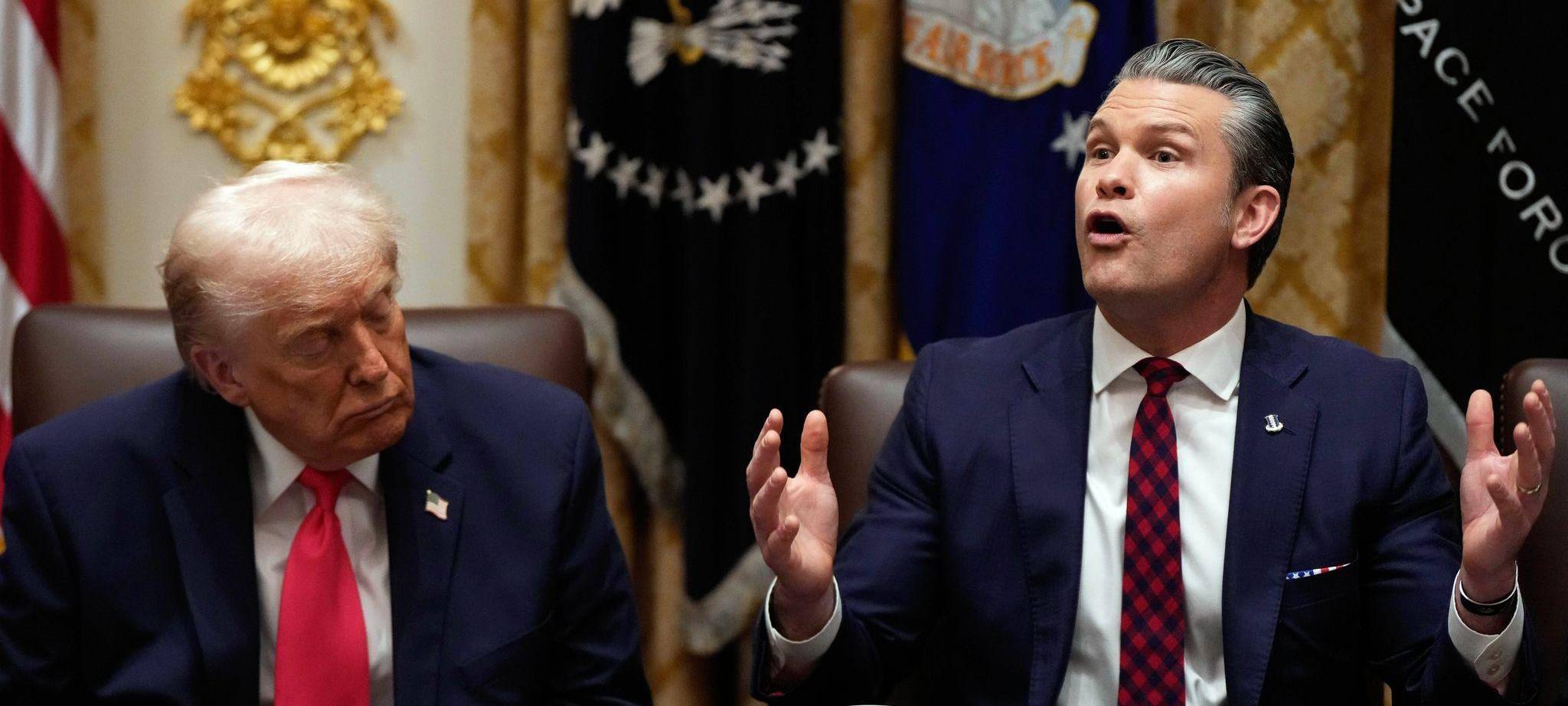 Kabinettssitzung im Weißen Haus