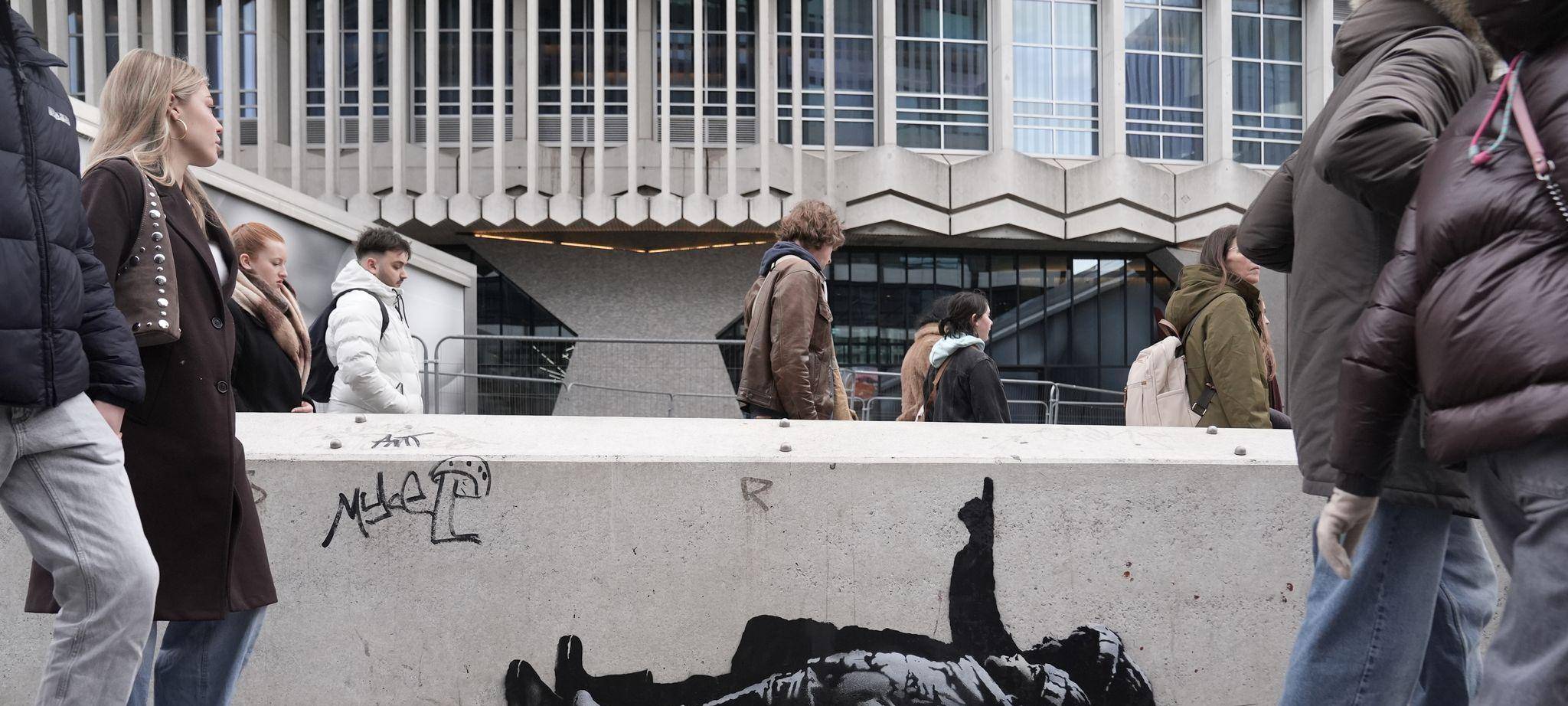 Graffiti-Kunstwerk in London