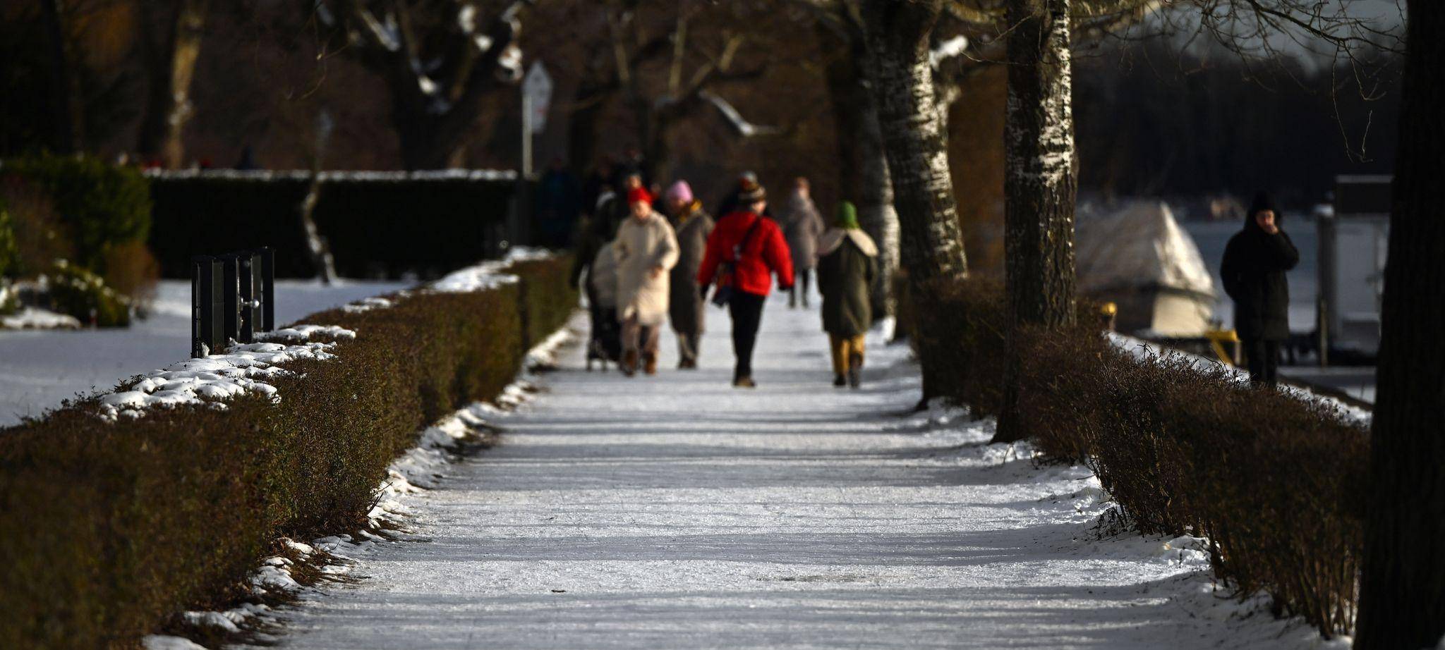 Winterwetter in Berlin