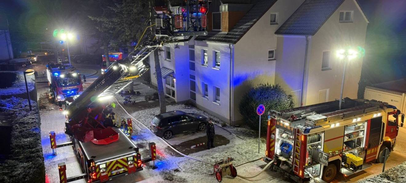 Wohnungsbrand in Werl: Mann schwer verletzt