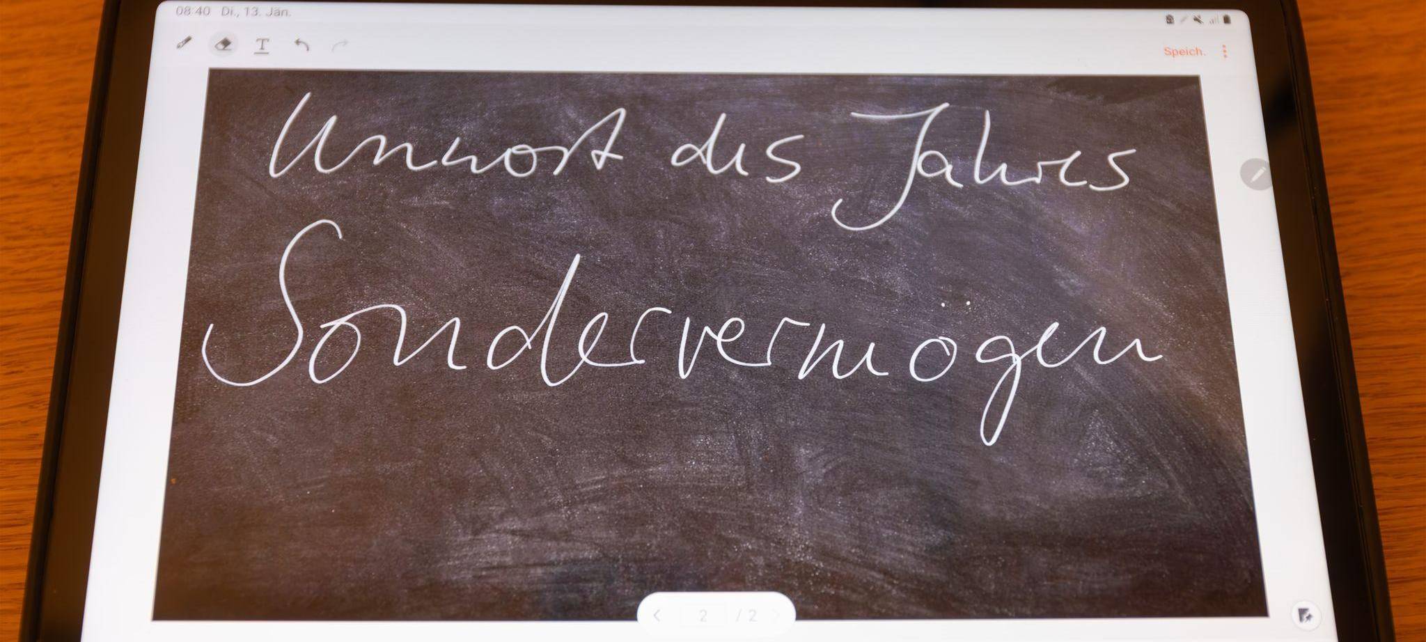 «Sondervermögen» ist «Unwort des Jahres» 2025
