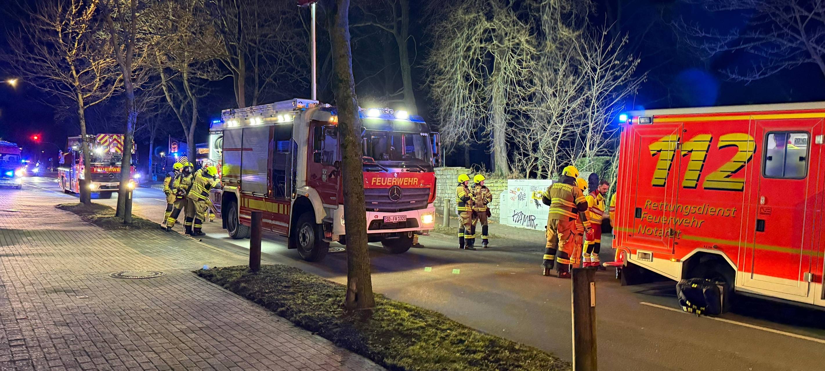 Werl: Wieder brennt es in Mehrfamilienhaus