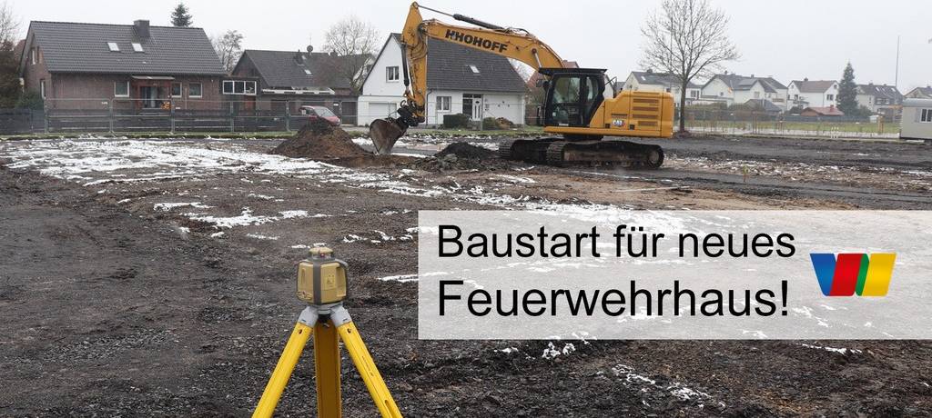 Bau des neuen Feuerwehrhauses in Welver startet