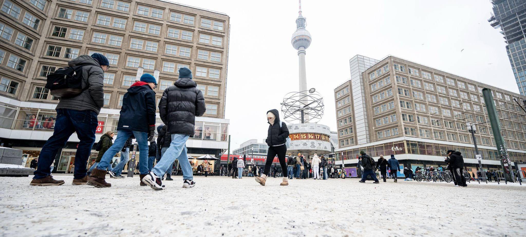 Winterwetter in Berlin
