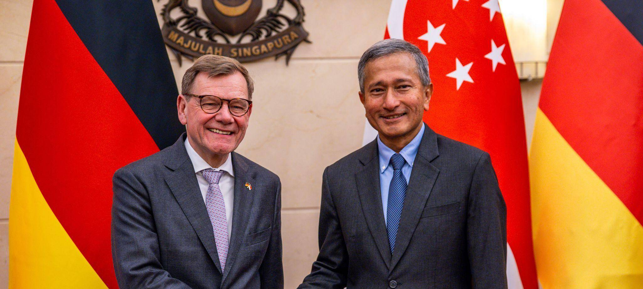 Außenminister Wadephul in Singapur