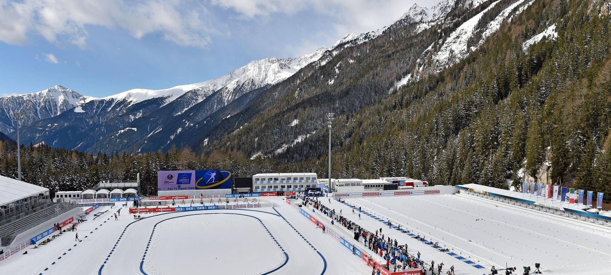 Biathlon-Stadion in Antholz