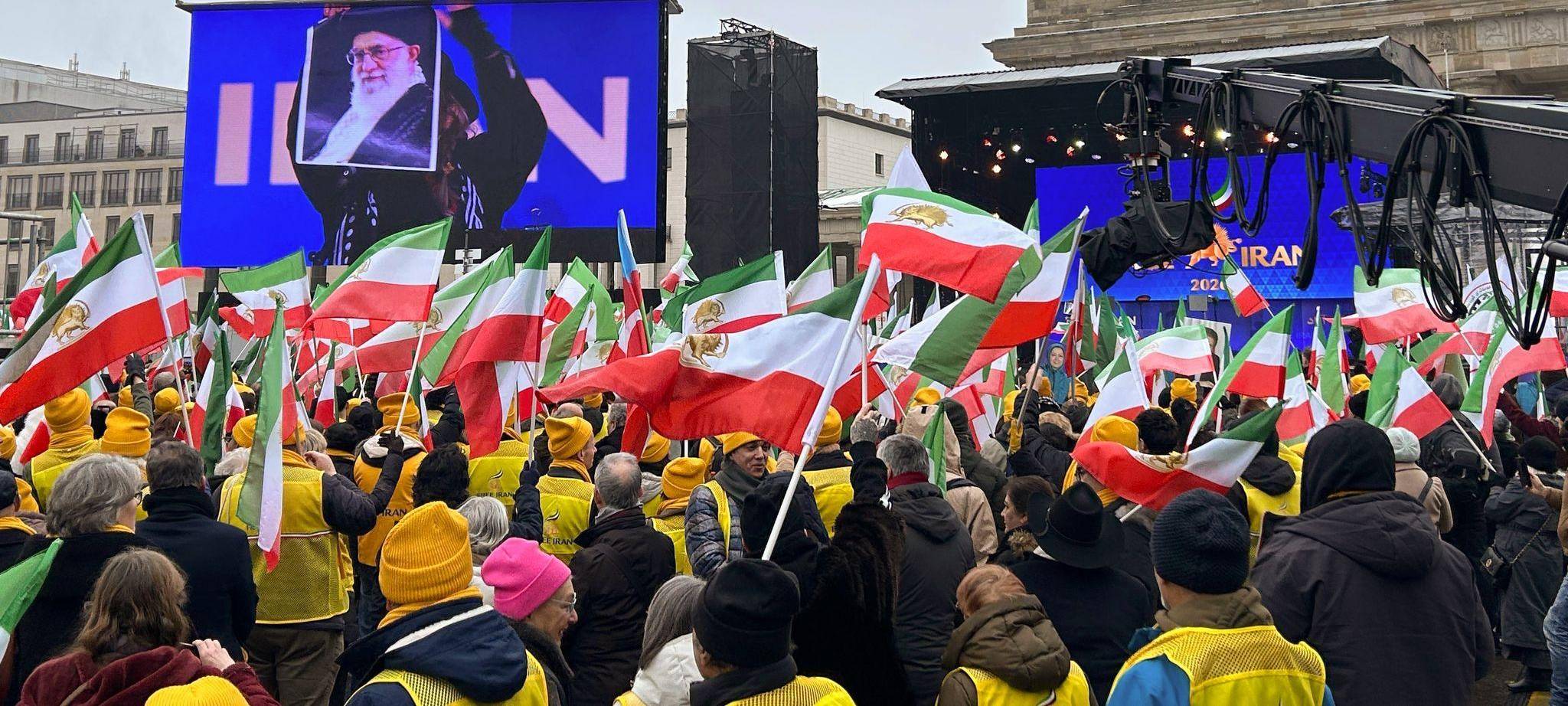 Demonstration für Freiheit im Iran