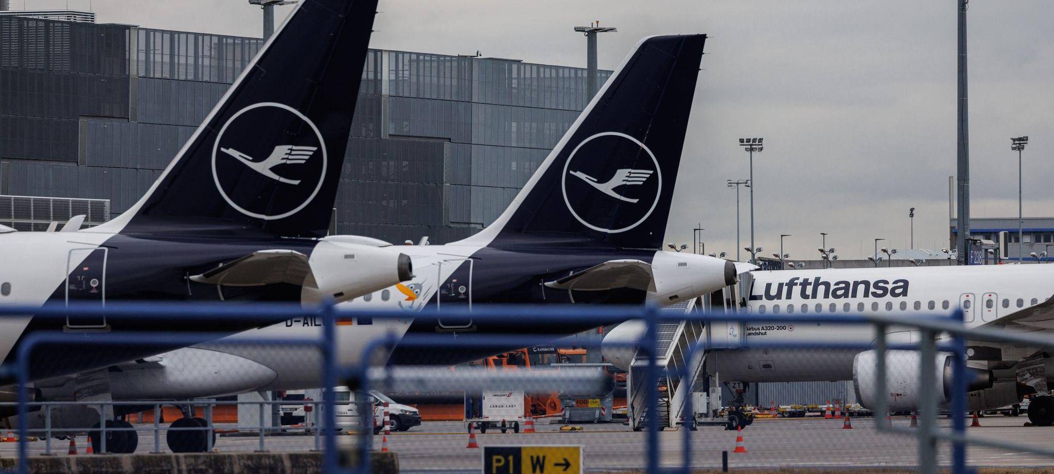 Streik der Lufthansa-Crews - Frankfurt