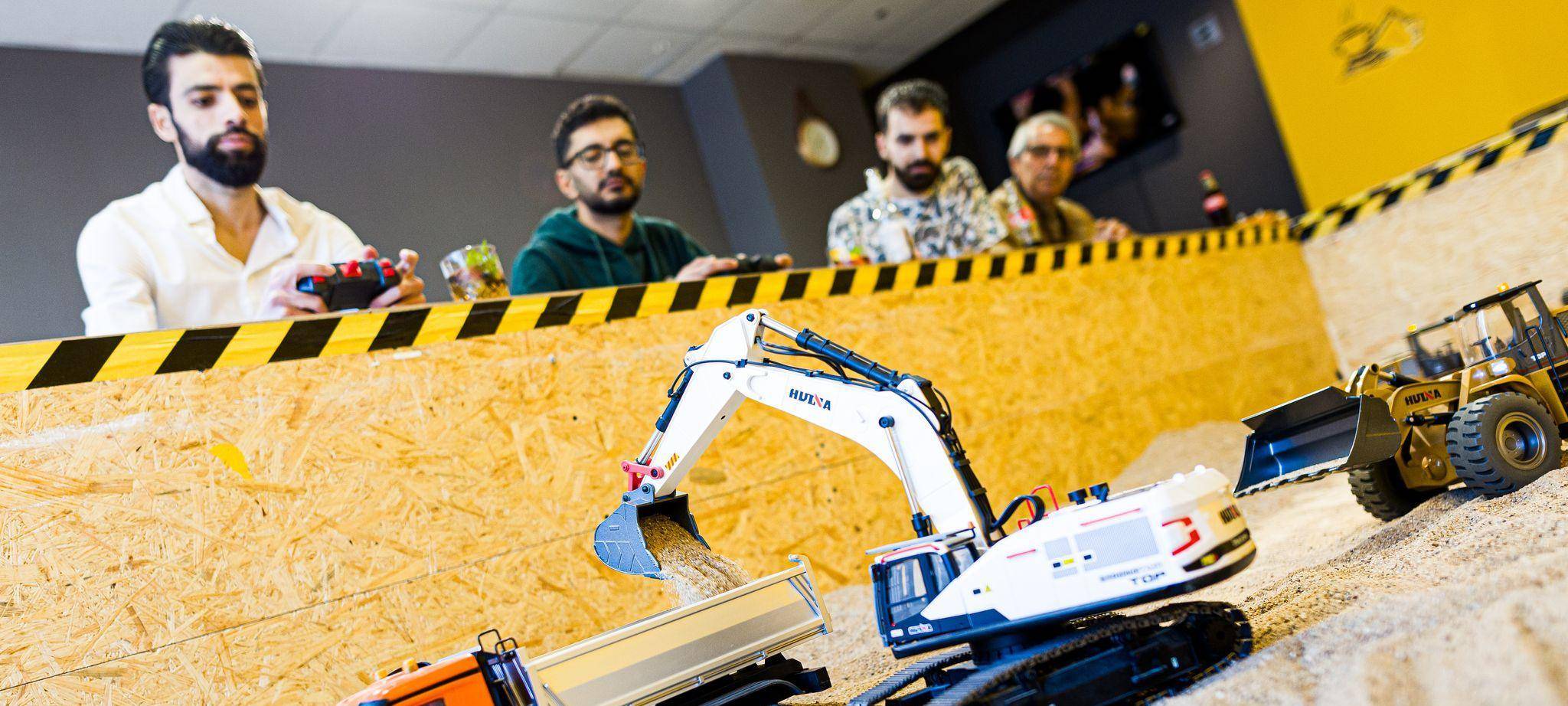 Bagger-Café öffnet in Hannover