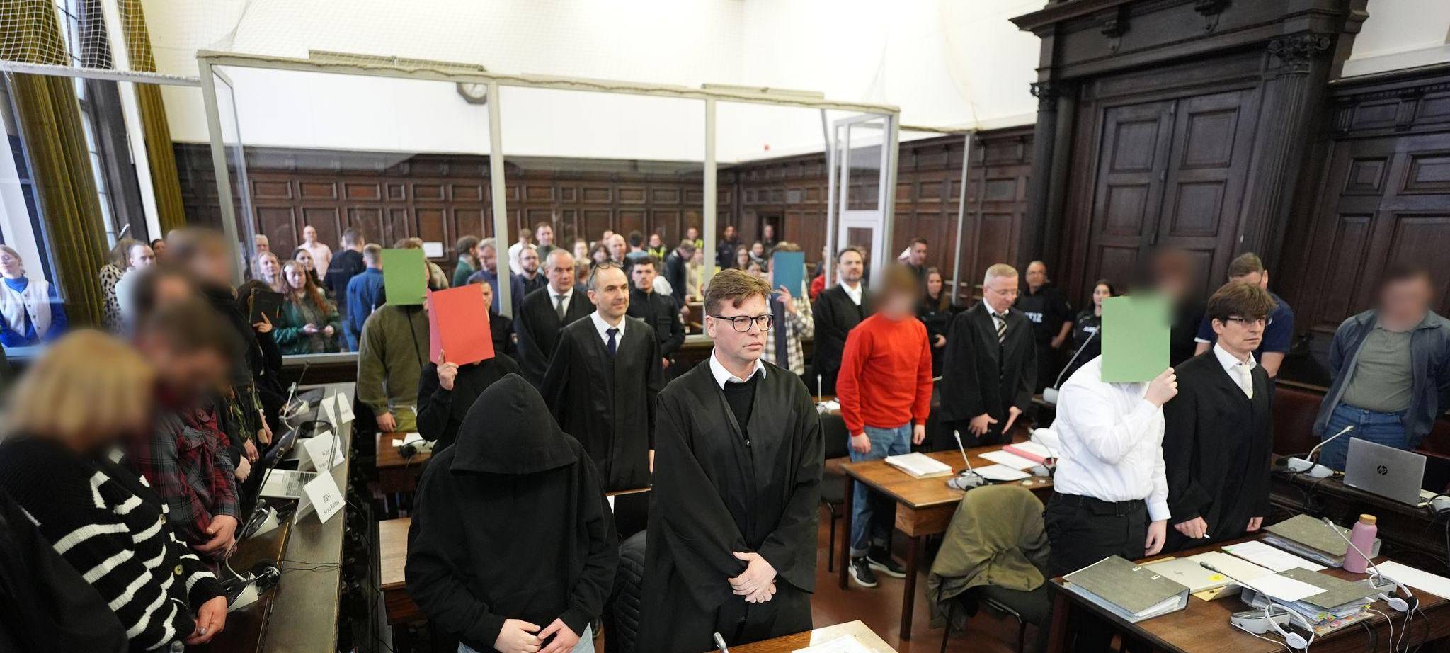 Beginn Prozess gegen rechtsextreme Terrorgruppe