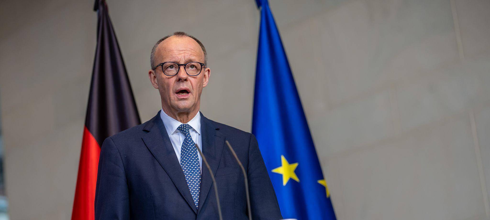 Kanzler Merz empfängt niederländischen Ministerpräsidenten Jetten