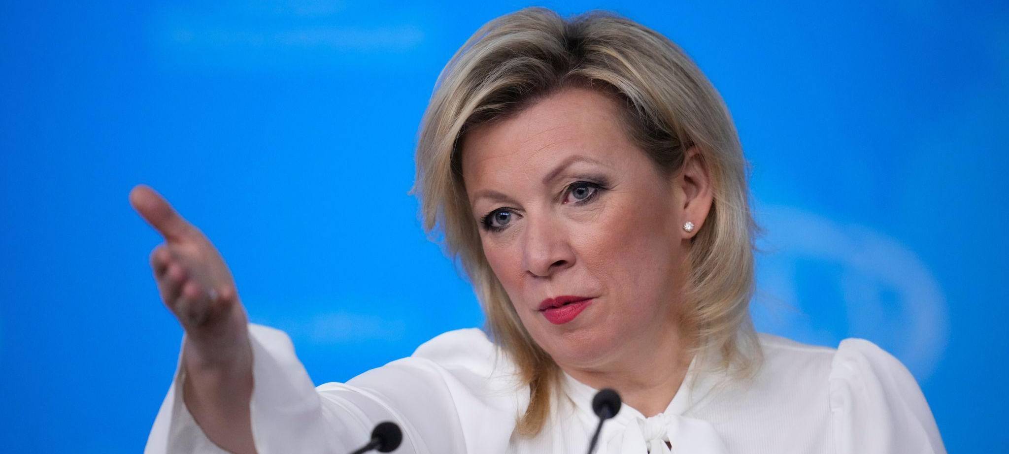 Außenamtssprecherin Maria Sacharowa