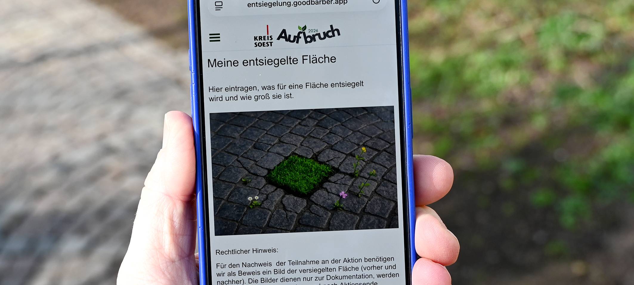 Wettbewerb im Kreis Soest: Flächen entsiegeln