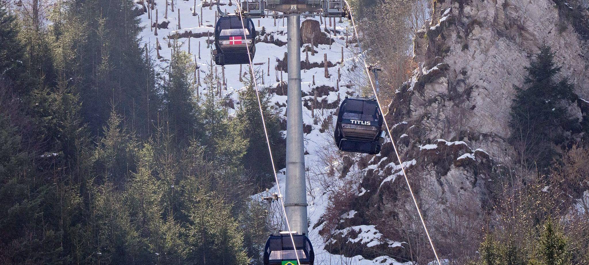 Gondel in Schweizer Skigebiet abgestürzt