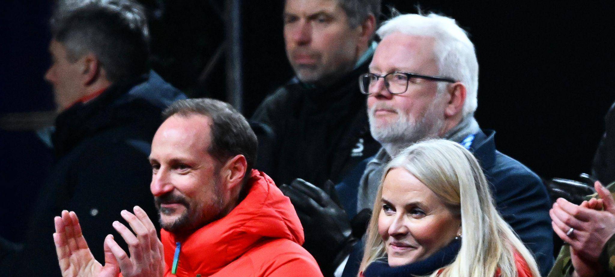 Norwegens Kronprinzenpaar Haakon und Mette-Marit