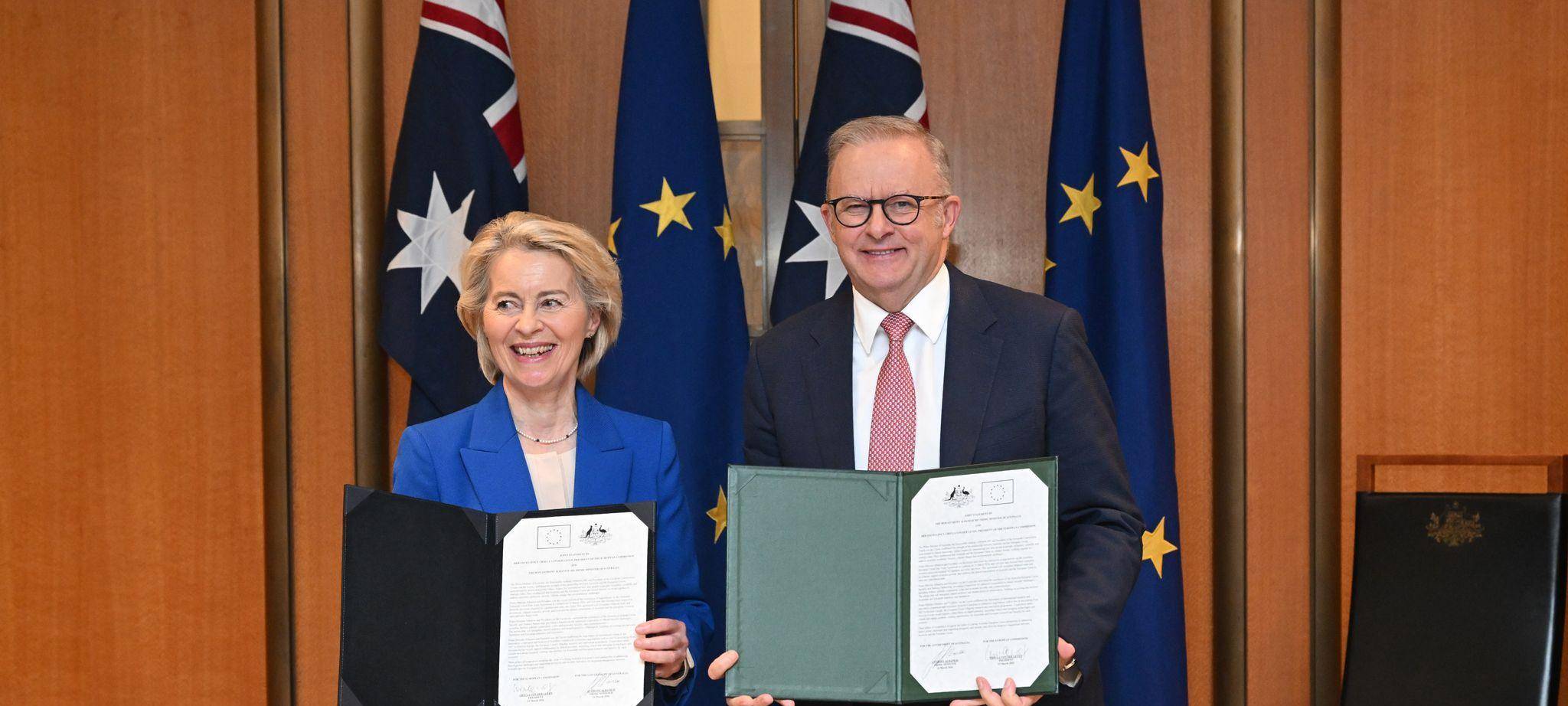 Freihandelsabkommen EU Australien