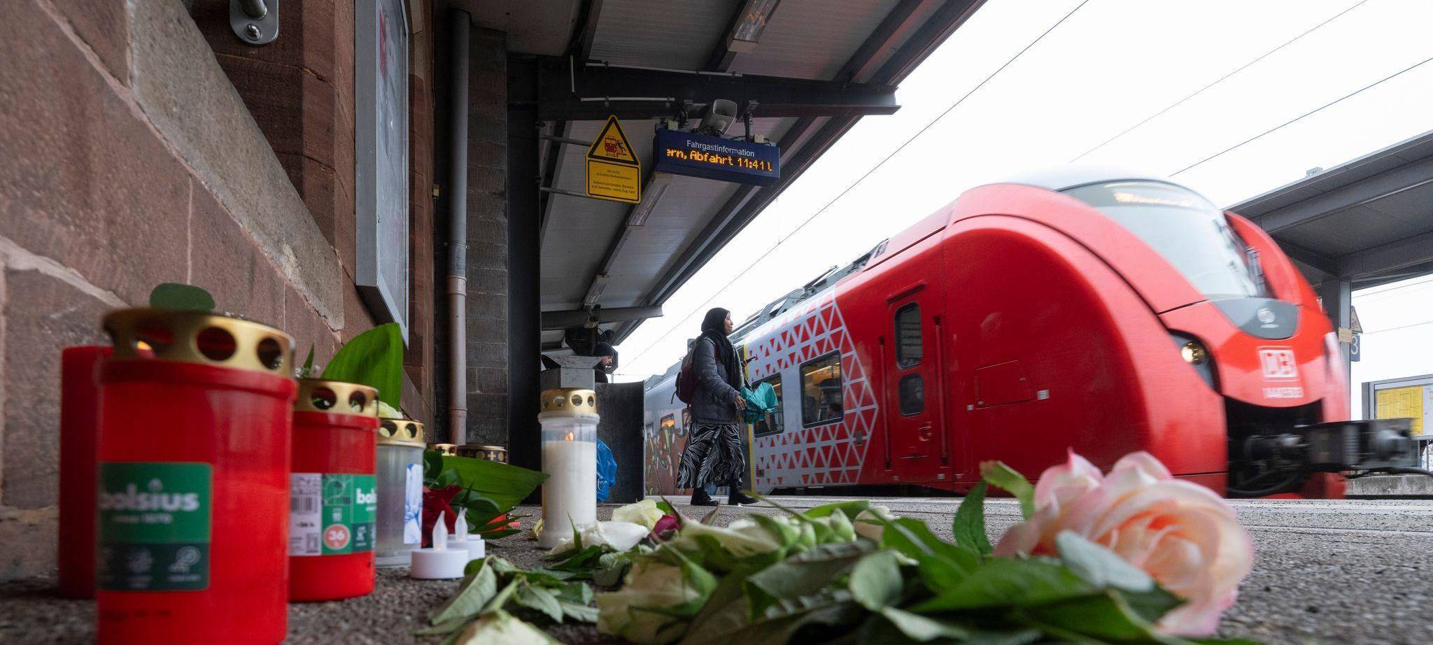 Nach Tod eines Zugbegleiters - Bahnhof Landstuhl