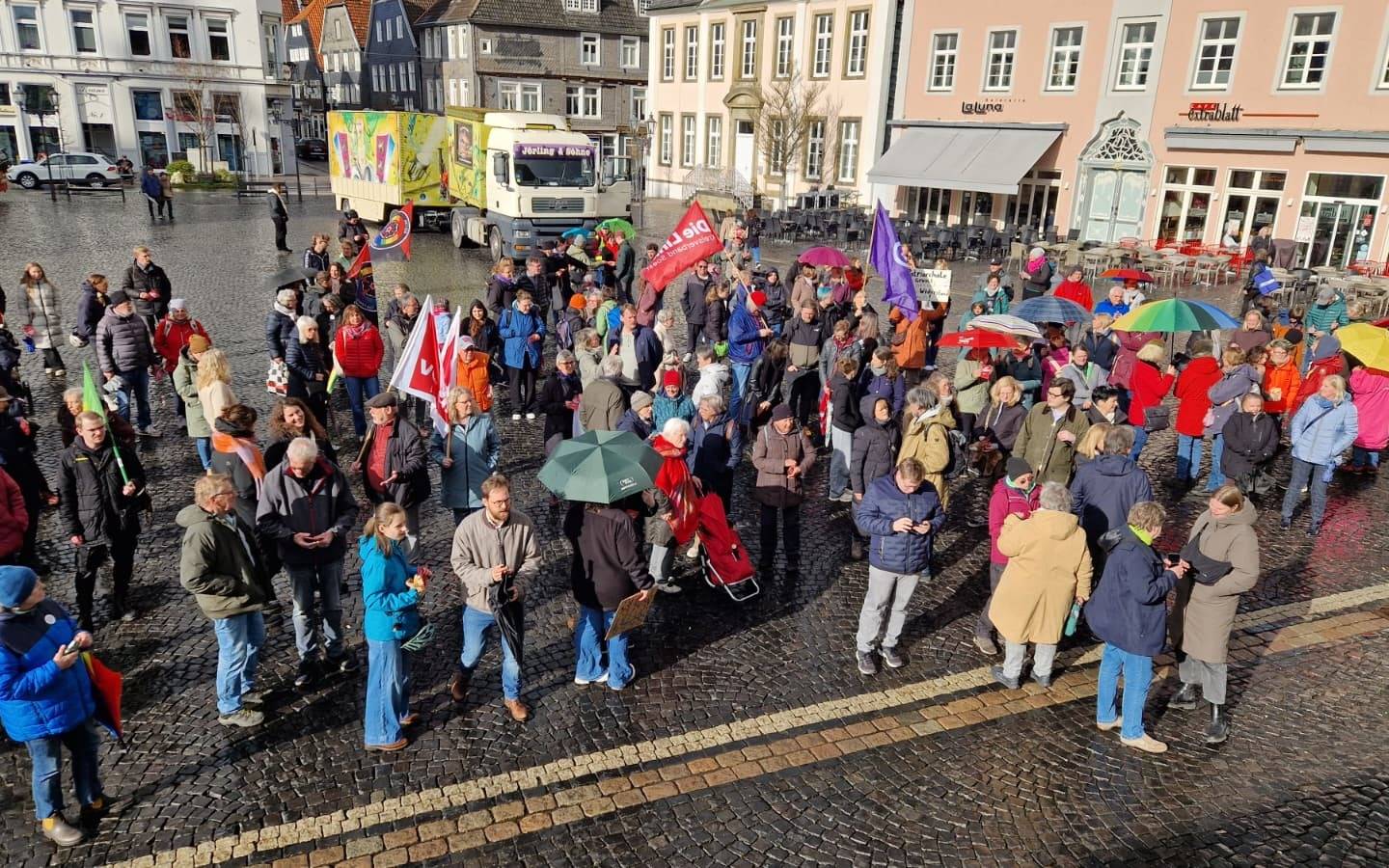 Demo in Lippstadt gegen Gewalt an Frauen