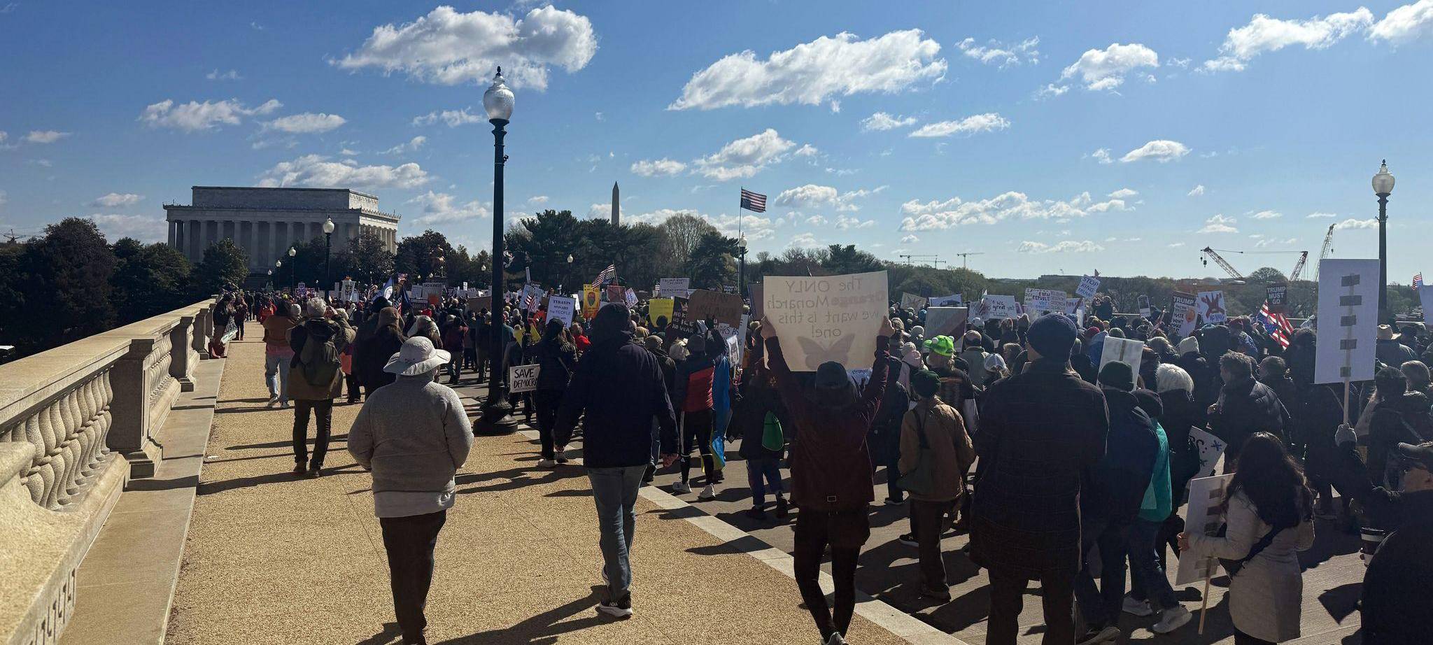 «No Kings»-Demonstration in Washington