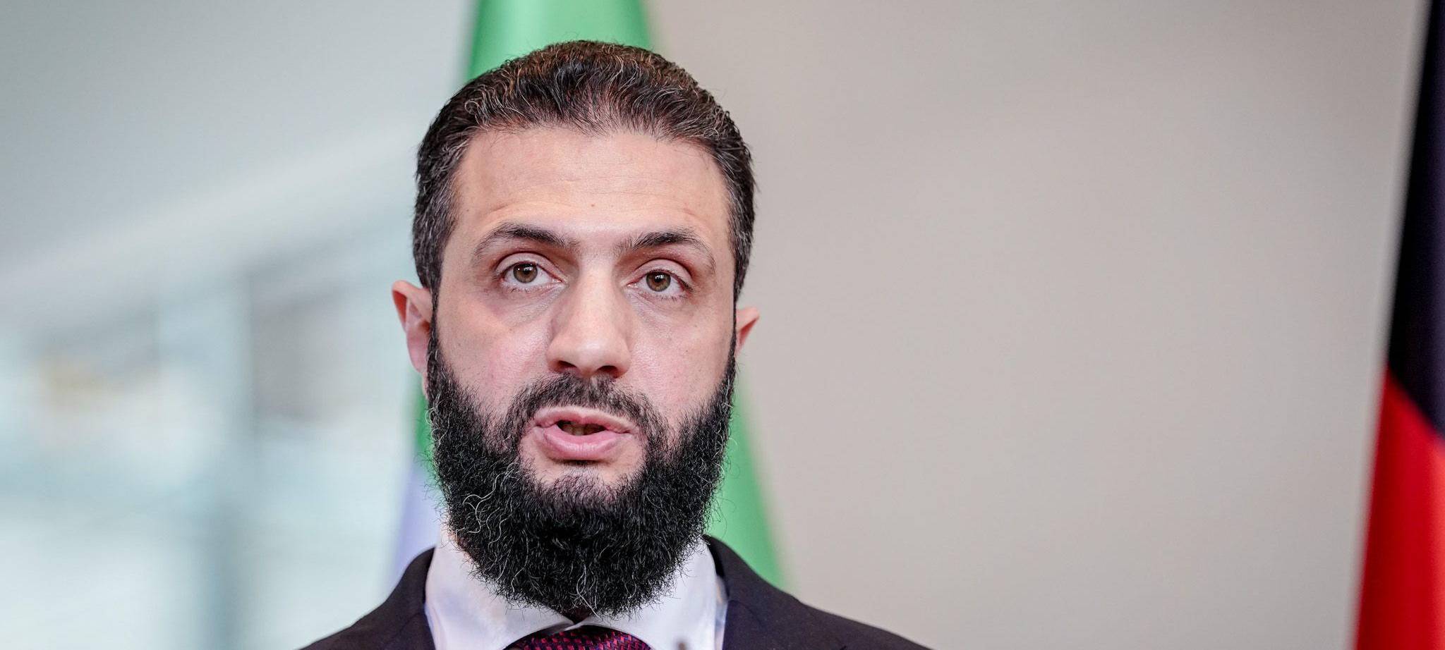 Syriens Übergangspräsident Ahmed al-Scharaa besucht Berlin