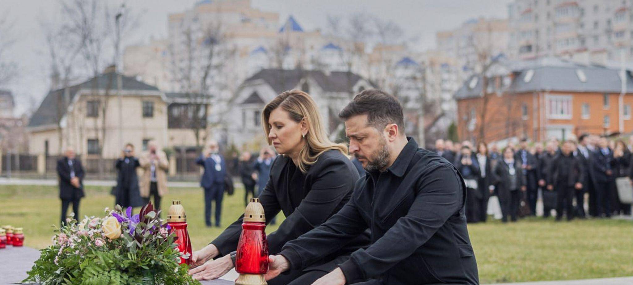 Ukraine-Krieg - Jahrestag der Befreiung von Butscha