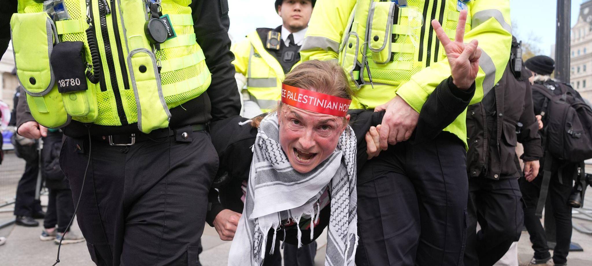 Pro-palästinensische Demonstration in London